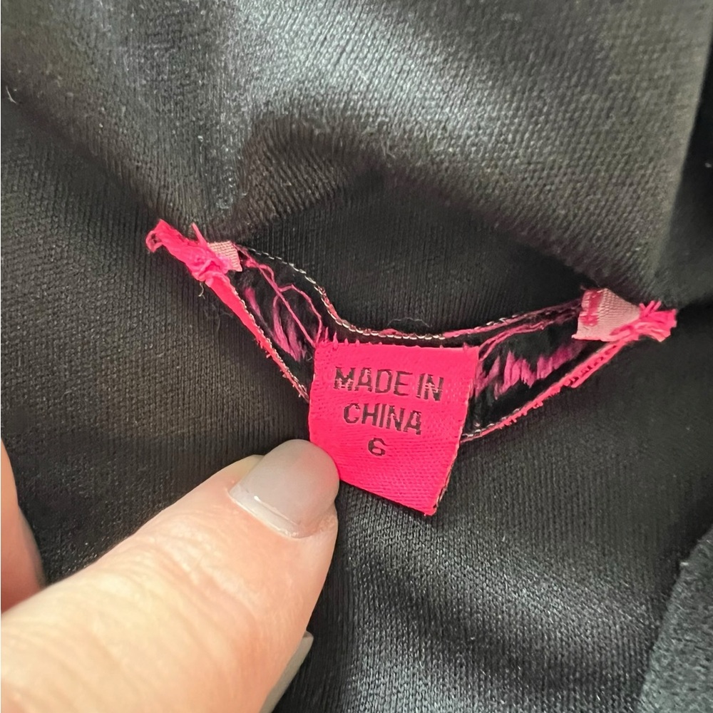 Betsy Johnson Black‎ Dress size 6 - Picture 7 of 9